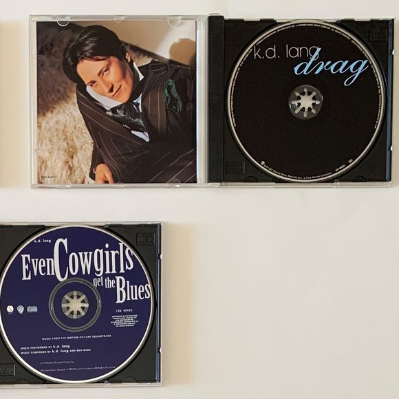 k.d. lang - Drag, Ingenue, Even Cowgirls Get the Blues Soundtrack • 3 CD Bundle - Picture 4 of 9